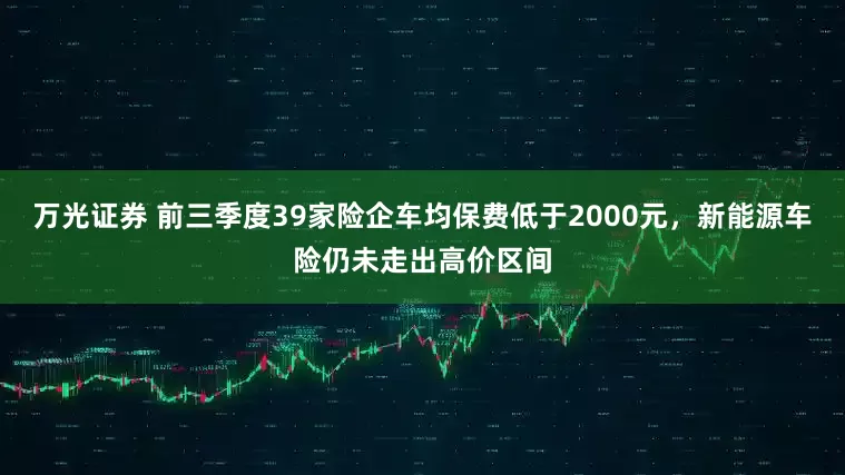 万光证券 前三季度39家险企车均保费低于2000元，新能源车险仍未走出高价区间